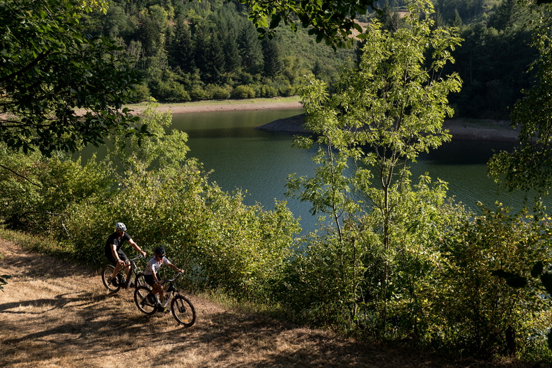 Balade en VTT en Août 2022, dans le Roannais